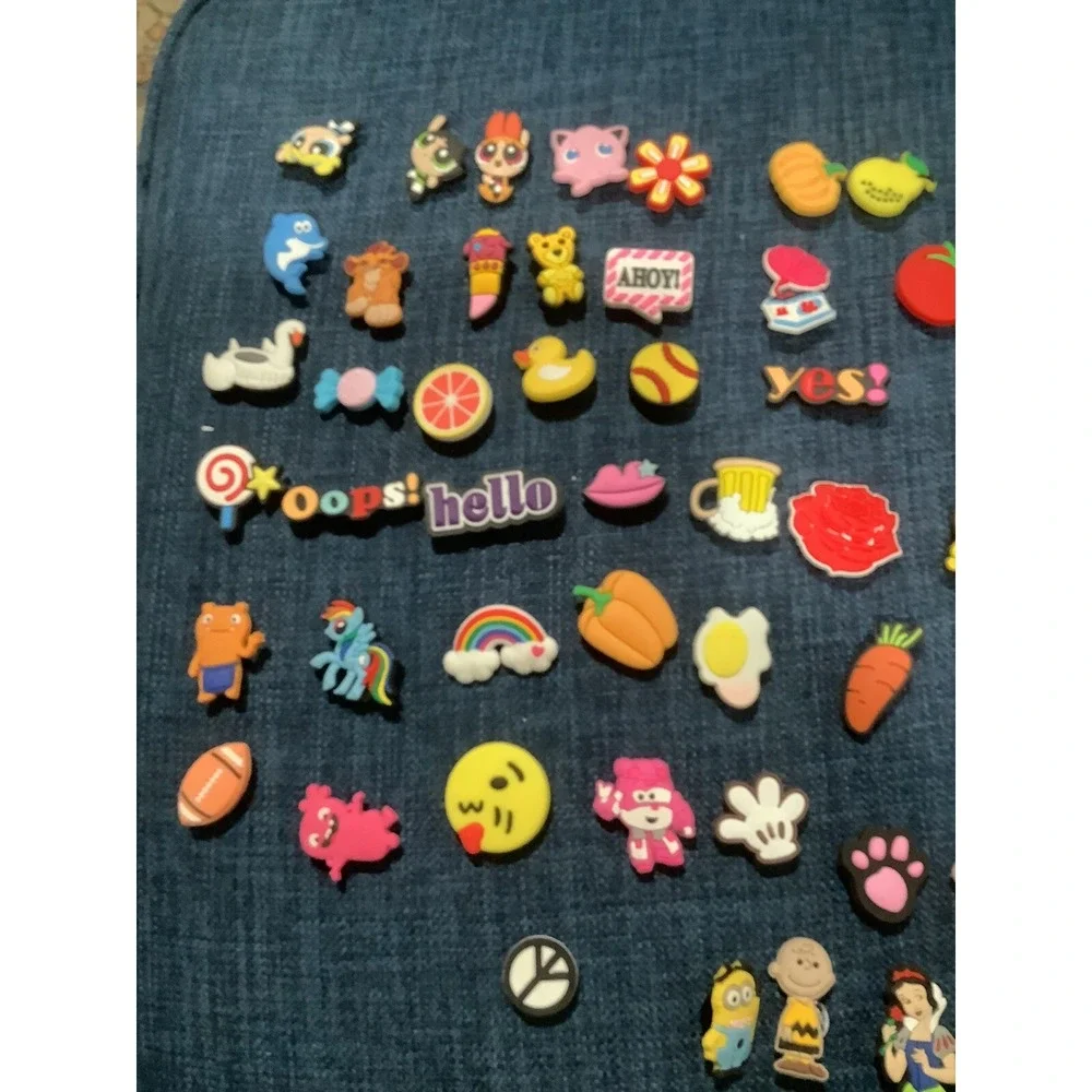 Lot of 66 Random Croc Charms